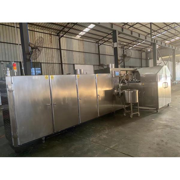 Schneider 2500pcs/h Automatic Ice Cream Cone Machine For Making Raw Sugar Cane Easy Operate