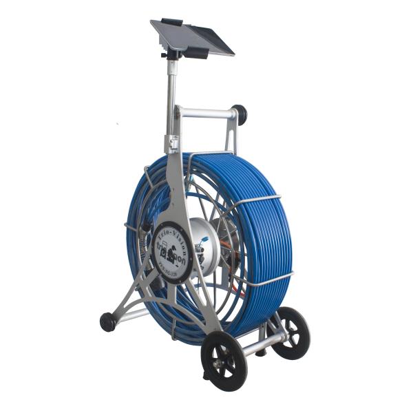 Pipe Inspection Push Rod Camera , Pipe Scope Camera With High Definition LCD Screen