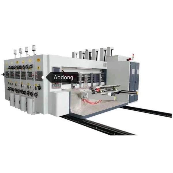 Smooth Operation Corrugated Box Production Line Pizza Box Printing Machine