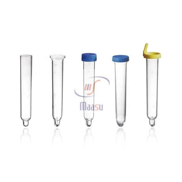 12ml PP Plastic Test Tube With White Graduation
