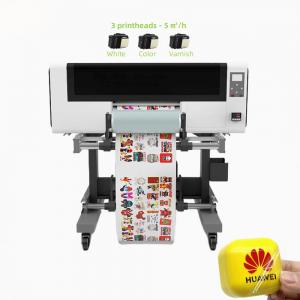 China UV DTF Printer Roll Laminator A3 Printing Machine Stickers Printer TX800 Three Heads Roll To Roll Inkjet Printer on sale