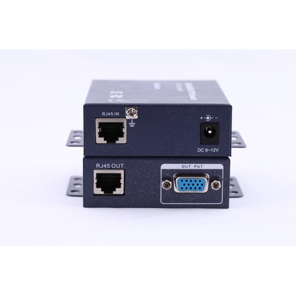200M Adaptive VGA Over Fiber Extender Audio CAT5 Supports 1920 x 1440 Extends