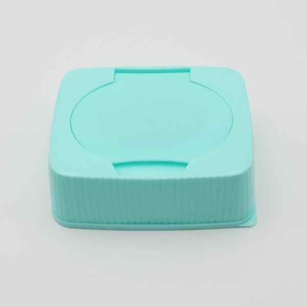 Household 129*100*47mm Cuboid Plastic Tissue Box