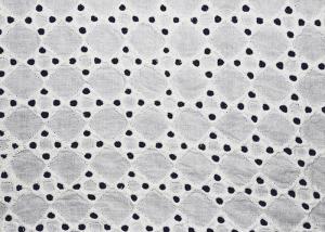 Allover Swiss Eyelet Cotton Embroidery Lace Fabric With 100% Original Cotton Yarn Manufactures