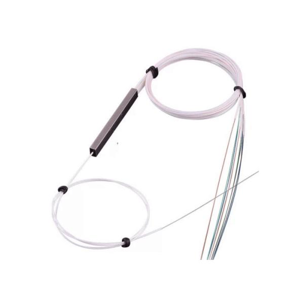 Mini Steel Tube PLC 1x16  Fiber Optic Cable Splitter, 1M splitter for fiber optic cable