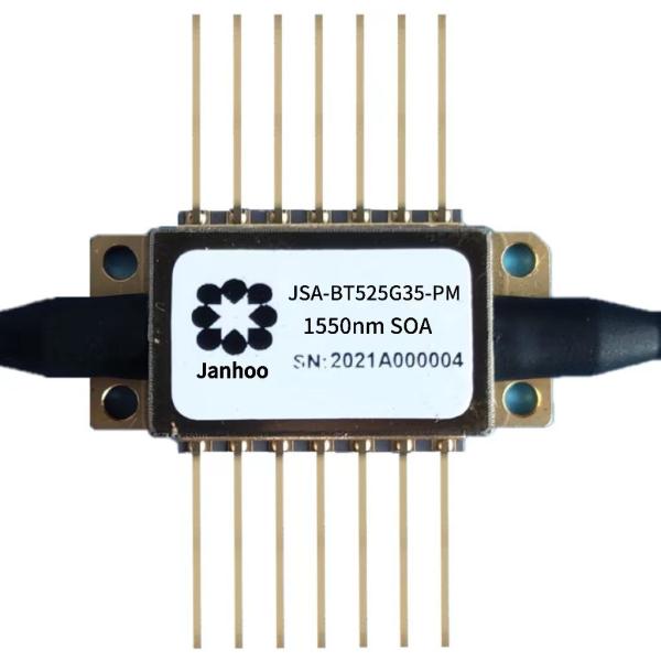 Janhoo 1550nm Polarization Maintaining Butterfly SOA Semiconductor Optical