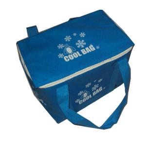  Blue Non Woven Insulated Picnic Bag Insulated Cooler Totes Custom Made Manufactures