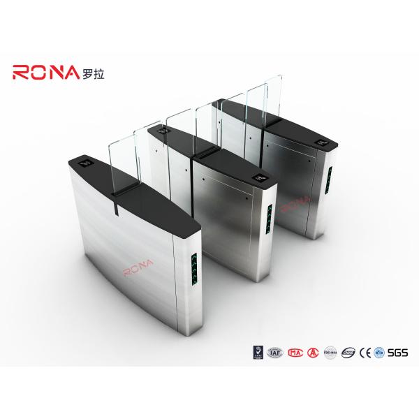 Automatic Sliding Barrier Gate Turnstile Reset Function Single Directional SS304