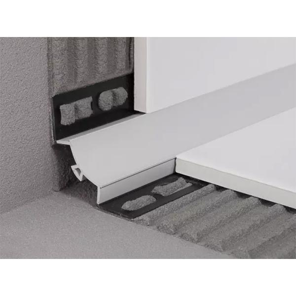 2.5m Aluminium Tile Trim Finishing Strip Tile Edge Trim For Wooden Floor