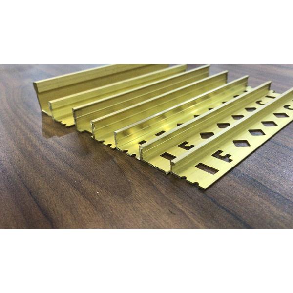 Bronze Retro Brass Tile Trim Upscale Luxury Brass Metal Tile Trim