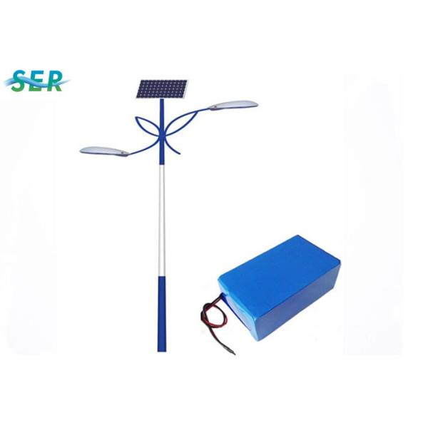 26650 4S6P LiFePO4 Lithium Battery Rechargeable 12V 20Ah Solar Street Light Applied