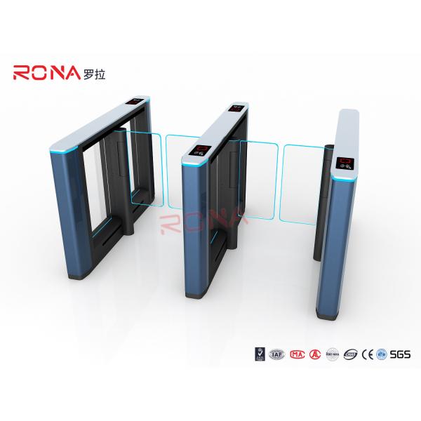 304 Stainless Steel Turnstile Barrier Gate with Automatic Speed and RFID Security Systems