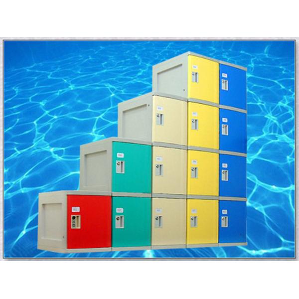 Keyless 8 Tier Home Storage Lockers Bule Door Small Lockers For Employees