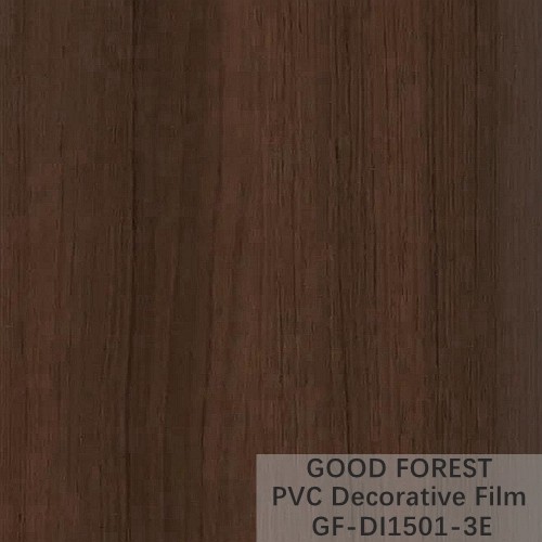 Wooden Grain Dark Wood Film Decorative 0.25mm - 0.60mm Thickness