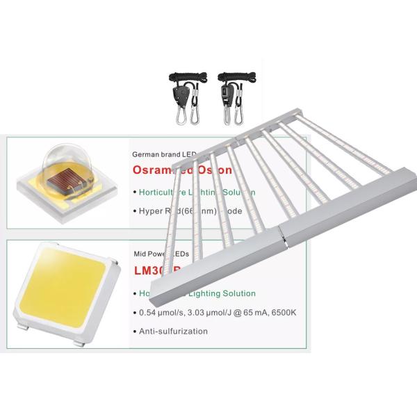 Waterproof 4000lm 630watt Hydroponic LED Grow Light  Vertical