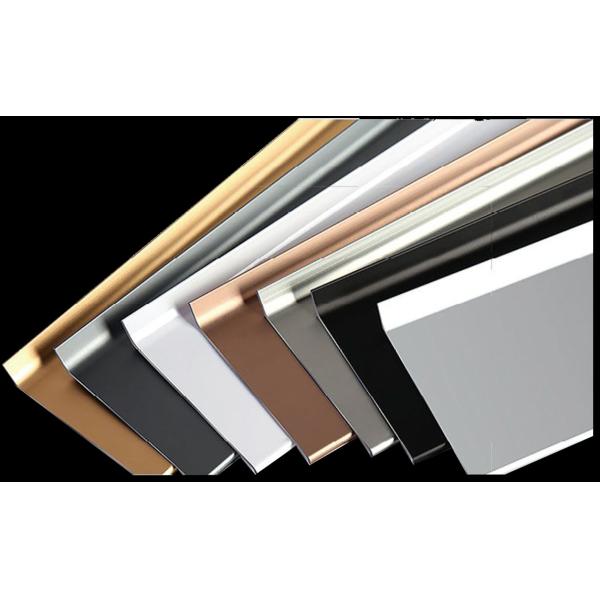 2.7m Aluminum Skirting Board Edge Profile Baseboard