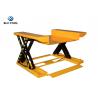 Low Profile Floor Level Lift Tables Zero Pallet Jack Scissor Lift 1270×1100mm for sale