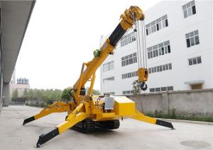 China 3 Ton Spider Crawler Crane For Steel Erection on sale