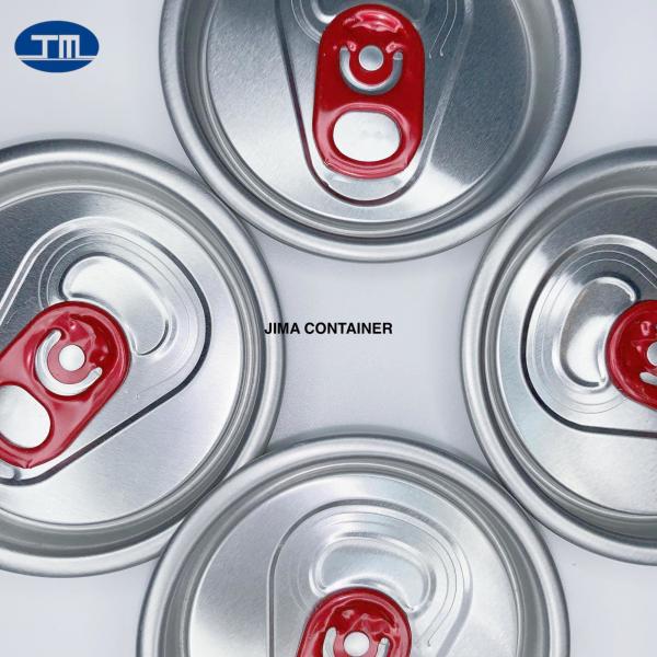 200 Sot Aluminum Drink Can Lids , SGS Dia50mm Soda Can Caps
