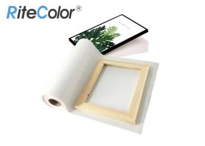 China Artist Matte Large Format Printing Canvas / Pigment Inkjet Printing Polyester Canvas on sale