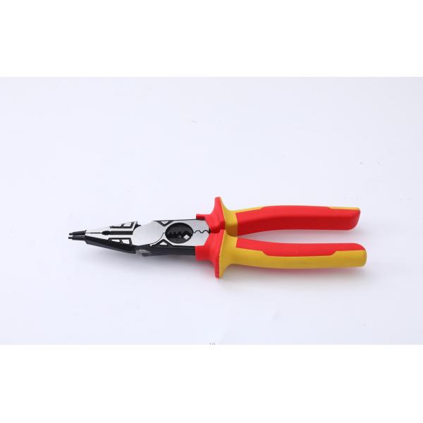 9inch 224mm Precise Multifunction Pliers 62 HRC 9inch Heavy Duty Strong Pliers Ring Eccentric Labor-saving Internal Snap Ring Pliers HRC 62 Hand Tools