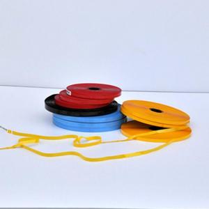  Yellow Color 10mm Width 12000m Length hot  Stamping Ribbon For Cable Batch Number Printing Manufactures