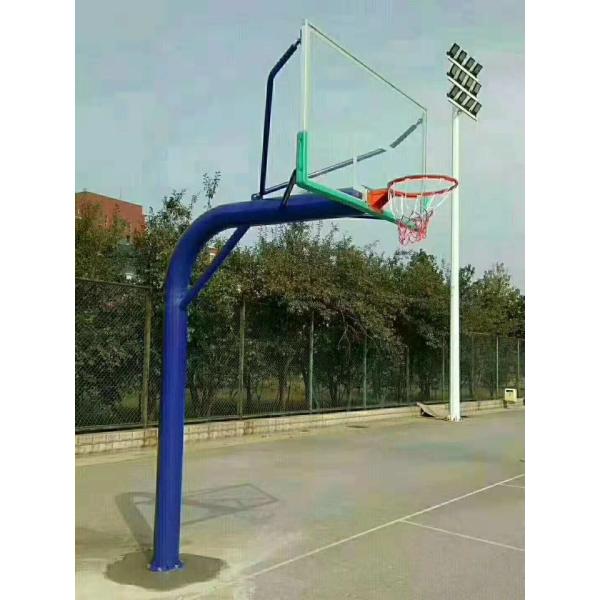 Waterproof Movable Basketball Stand , Anti Crack Portable Adjustable Basketball Hoop
