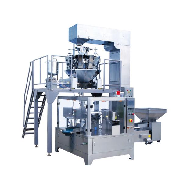 304 Stainless Steel Automatic Rotary Powder Filling Machinery Custom Made