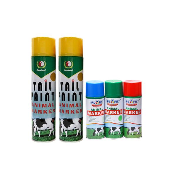 PLYFIT Aerosol Animal Tail Paint for Cattle/Sheep Marking