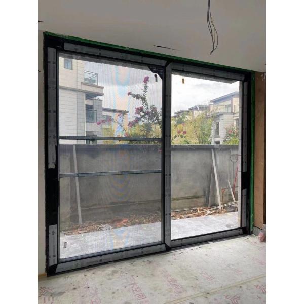 Easy Installation Modern Aluminium Door Office Security Push And Pull Open