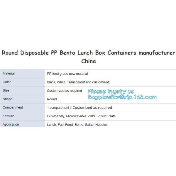 Healthy Plastic Food Storage Box from Freezer to Microwave,lunch box 2 compartment hot microwave food container bagease