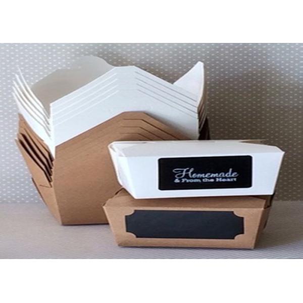 Food paper box with all kinds of beautiful printing