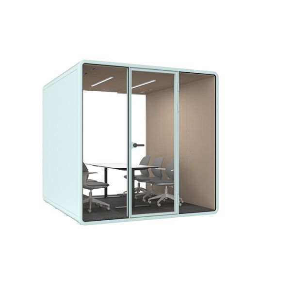 Modern Soundproof Acoustic Cabin Office Pod Design Work Portable Sound Cabins Prefabricated Home Recording Phone Booth for Sale