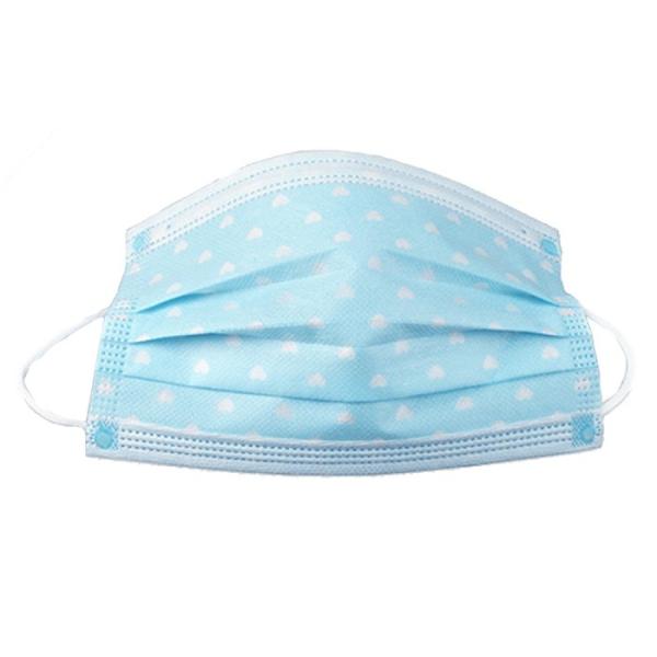 Skin Friendly Childrens Face Masks Easy Carrying With Adjustable Nose Clip