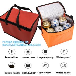  XL Insulated Food & Grocery Delivery Bag - For Catering, Restaurants, Delivery Drivers, Zipper and Handles, Manufactures