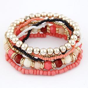 China Mulit layer beaded bracelet on sale