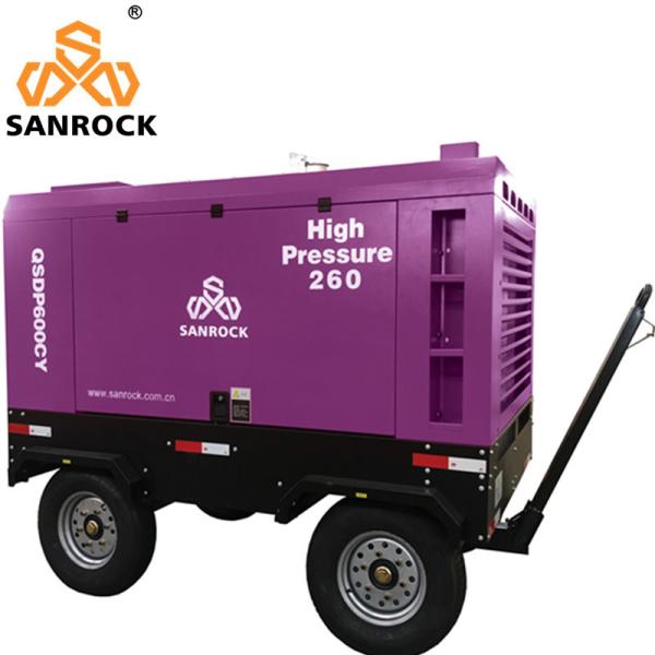 Mining High Pressure Diesel Screw Compressor Equipment