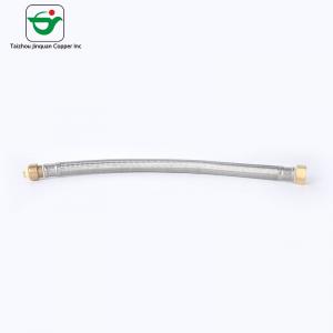  Brass Nut 18 Inch SS304 SS Wire Braided Flexible Hose Manufactures