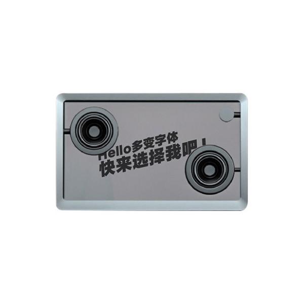 Dynamic Wallpapers Rectangle Bluetooth Speaker Multiple Font Settings