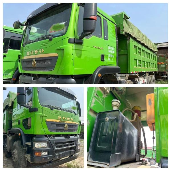 Used HOWO 460 dump Truck original brand