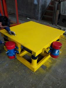  High capacity concrete mould vibrating table for sale Manufactures