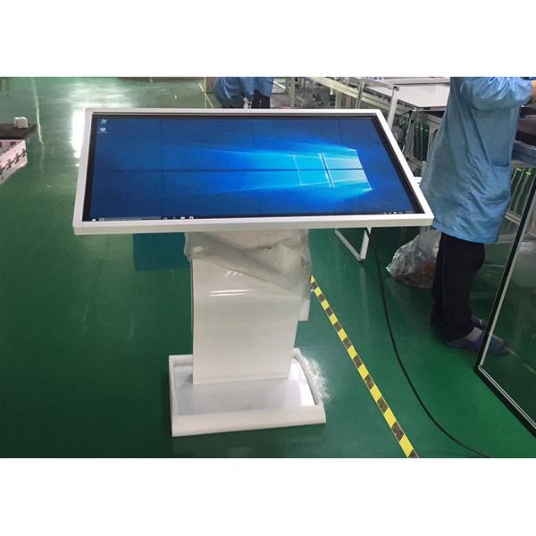 Digital Signage Kiosk 32 Inch 450nits 4k resolution Totem  with touch screen computer kiosk