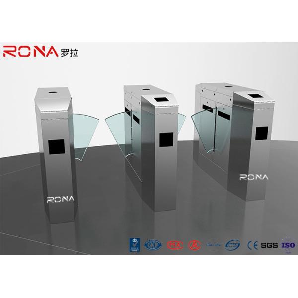 Barcode Scanner Automatic Barrier Gate , Bi Directional Urnstile Entry Systems