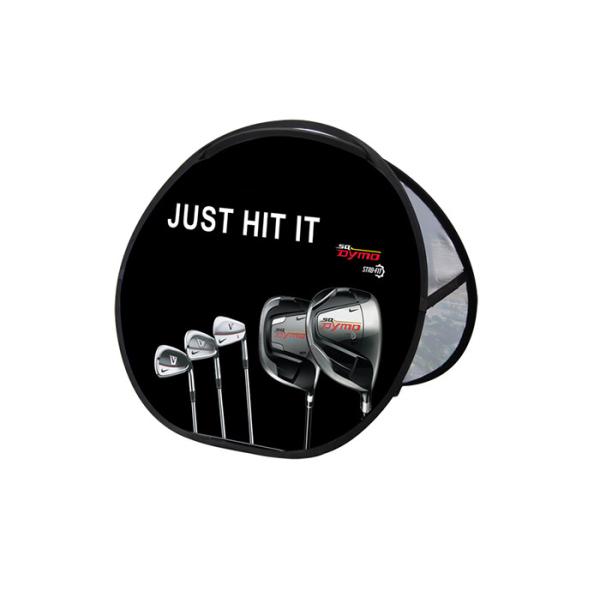 Party Round Advertising Banner Stands Pop Up A Frame Sign 41" W X 39" H Size