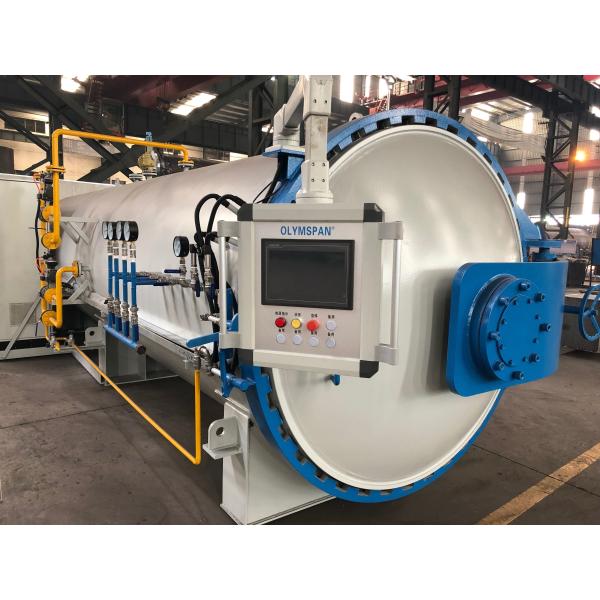 Glass fiber prepreg product curing molding tank