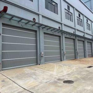  PVC Rapid High Speed Roller Shutter Doors Electric Remote Control With Servo Motor Control Manufactures