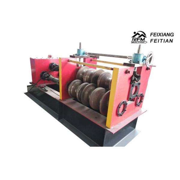Highway Guardrail Automatic Roll Forming Machines , Sheet Metal Crimping Machine