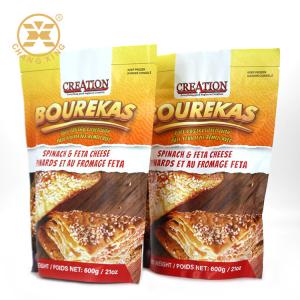  Printed Crunch Snack Packaging Pouch Bag With Zipper Custom Food Packaging Bags Manufactures