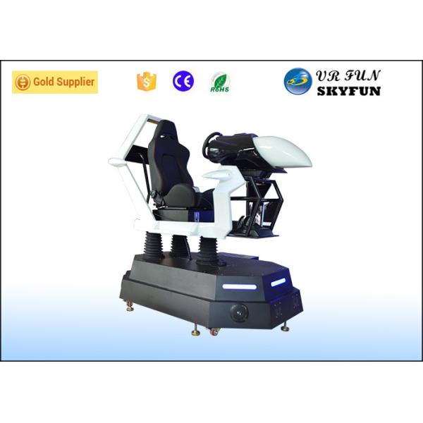 Attractive 9D VR Racing Simulator Car Game Machine With Oculus Glasses