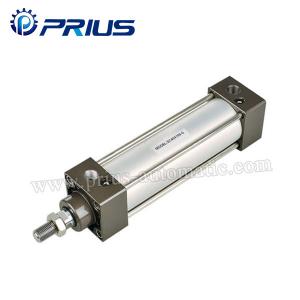 China SC / SU Standard Air Cylinders , Adjustable Buffer Double Acting Air Cylinder on sale